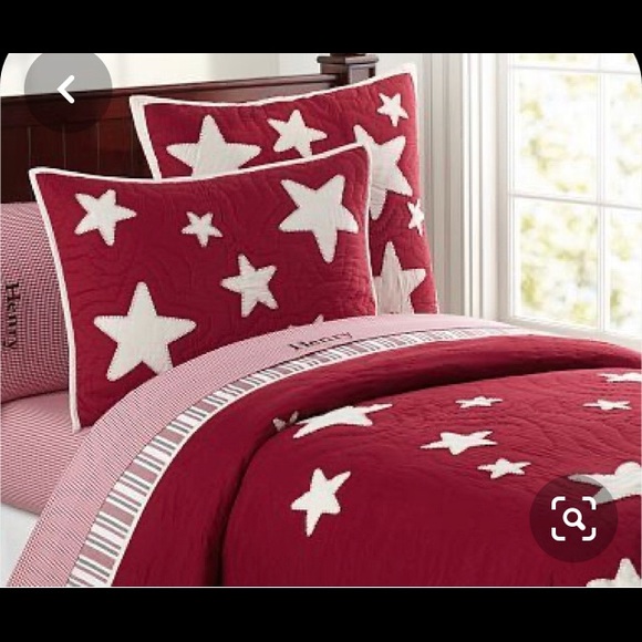 Bedding Pottery Barn Kids Madras Fq Quilt Standard Sham Full Queen F Q Navy Orange Green Home Garden Bioconservation Org